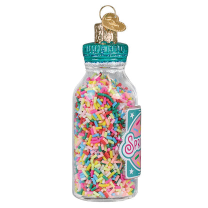 Jar Of Sprinkles Ornament