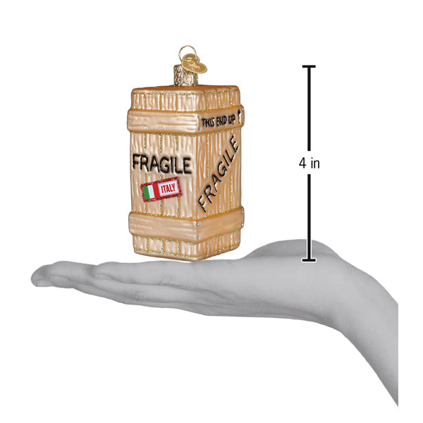 Fragile Crate Ornament