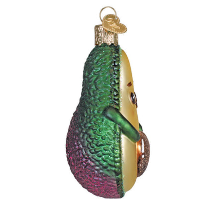 Happy Avocado Ornament