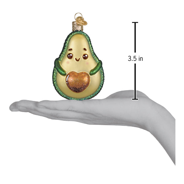 Happy Avocado Ornament