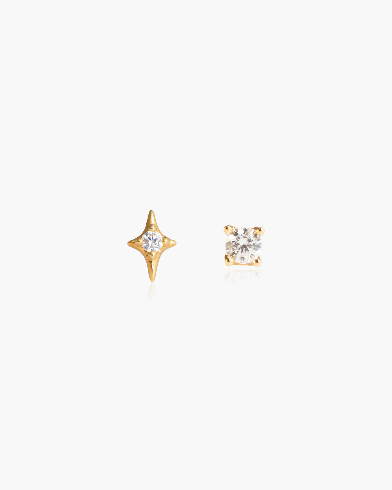 Sparkle Flat Back Helix Earring Set
