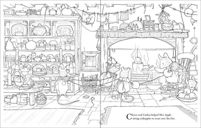 Brambly Hedge: Festive Coloring Book : Jill Barklem