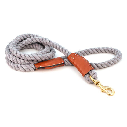 Auburn Leathercrafters - Cotton Rope Leash - Snap