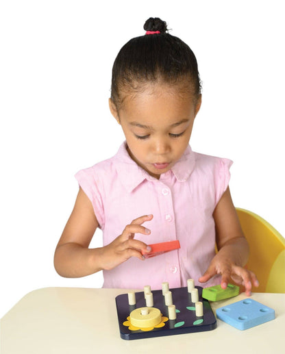 Count and Match Peg Board