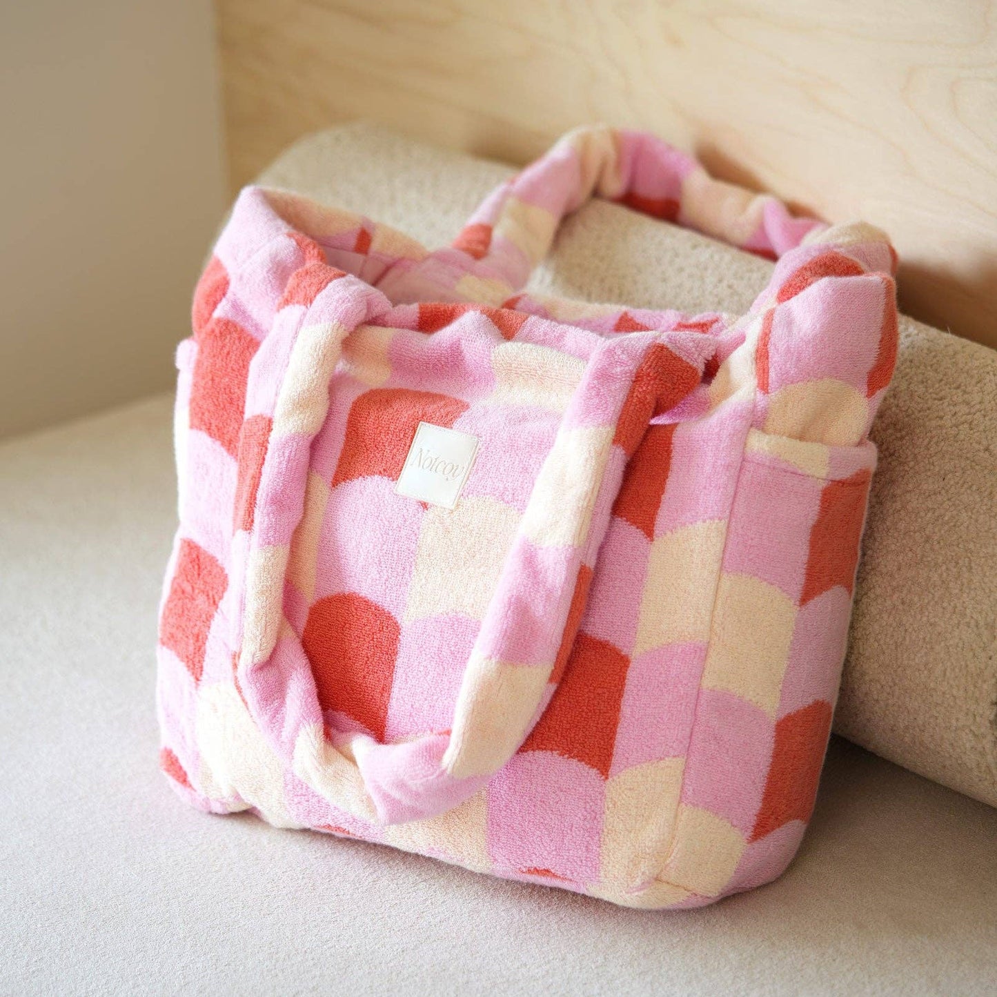 Cherry Blossom Towel Tote bag
