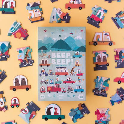 Beep! Beep! Puzzle -48 pcs