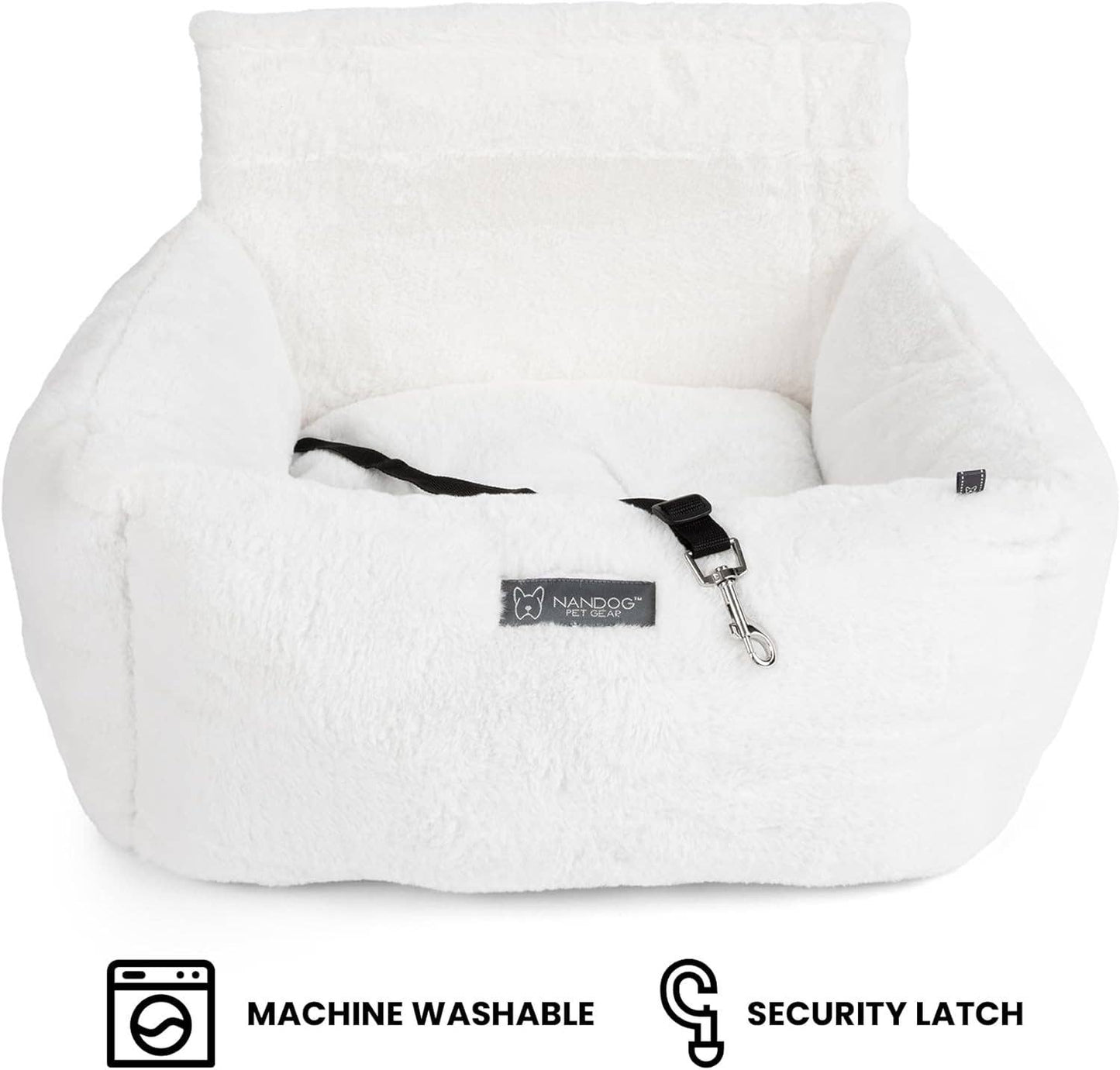 PET GEAR DISTRIBUTORS - NANDOG Car Seat Cloud Large (Ivory)