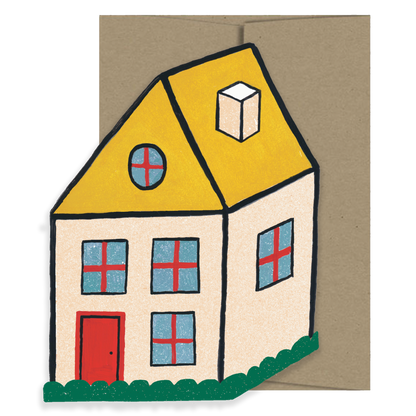 Cosy Home - Die Cut Card