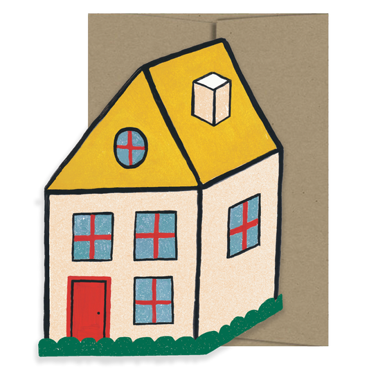 Cosy Home - Die Cut Card