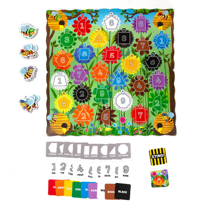 Bouncy Bees Shaped Game