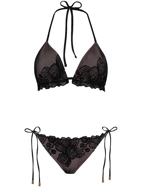 Triangle-Tie Side Bikini