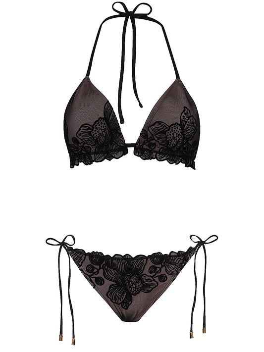 Triangle-Tie Side Bikini