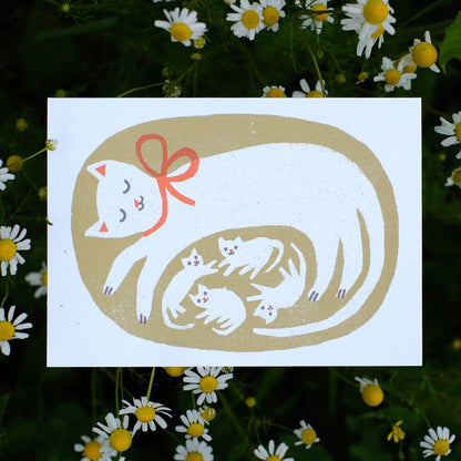 Cat and Kittens