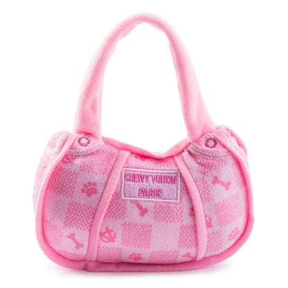 Haute Diggity Dog - Pink Checker Chewy Vuiton Handbag by Haute Diggity Dog