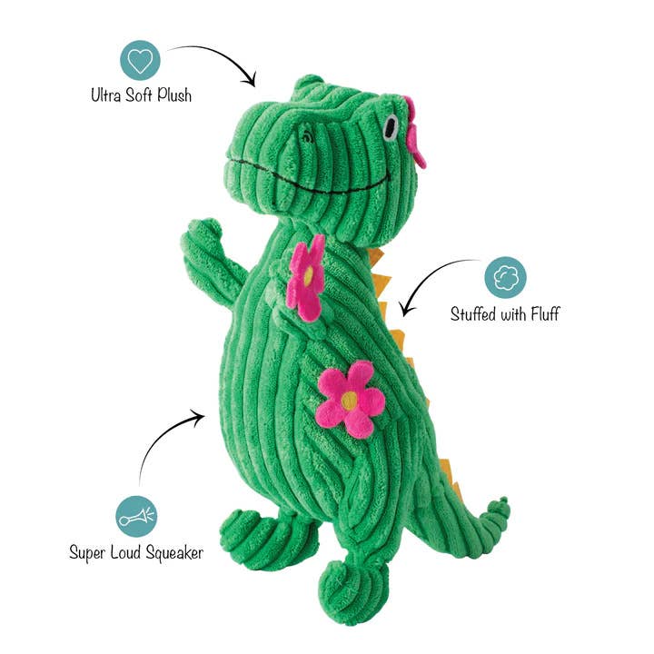 PetShop by Fringe Studio Thorny But Cute Plush Dog Toy