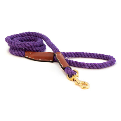 Auburn Leathercrafters - Cotton Rope Leash - Snap
