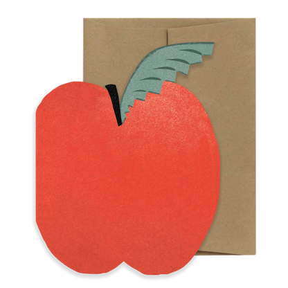 Big Apple Card - Die Cut Card