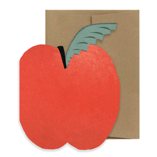 Big Apple Card - Die Cut Card