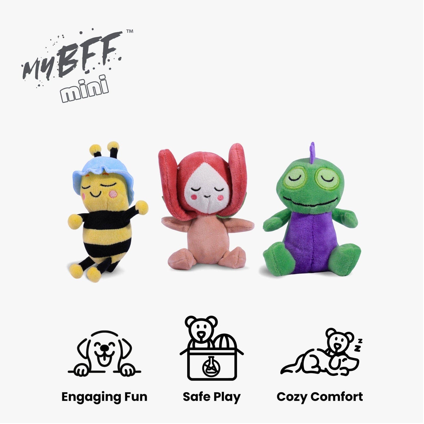 Nandog Pet Gear - My BFF Mini Trio Mix