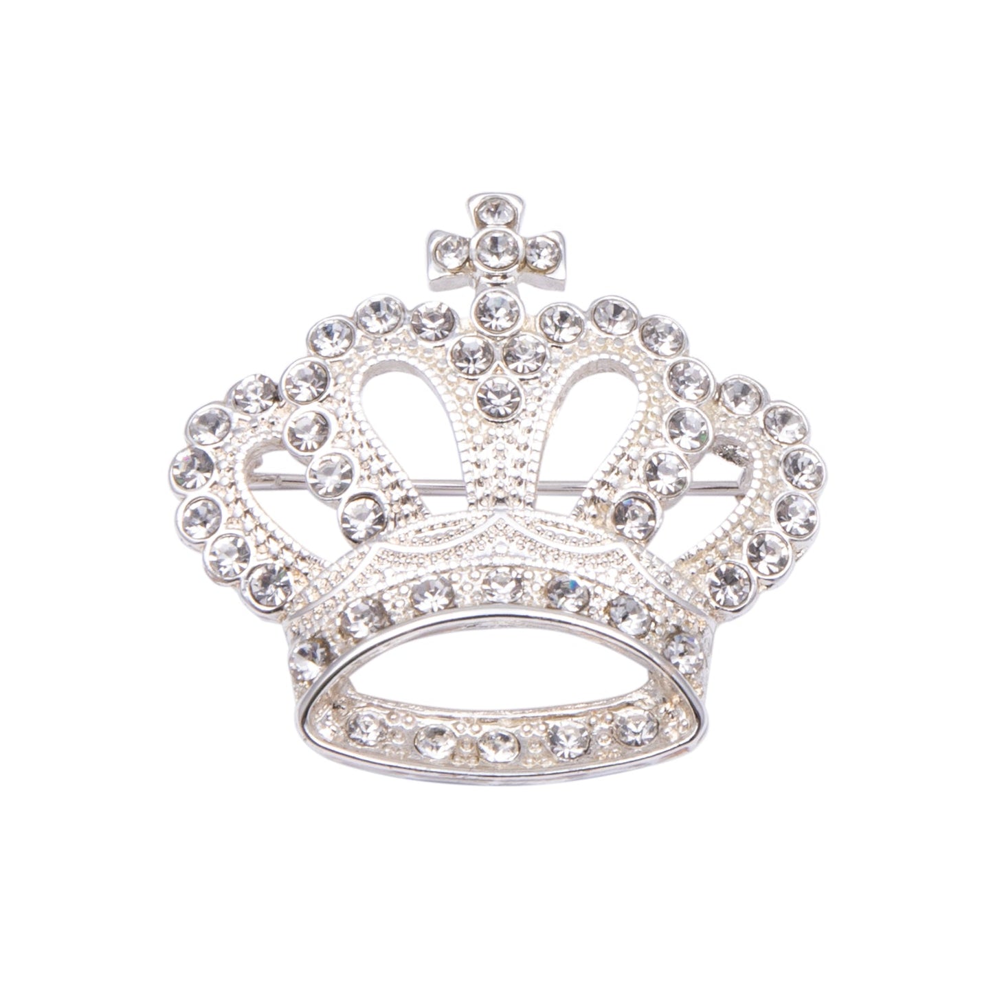 Alexander Thurlow Silver Crown Brooch