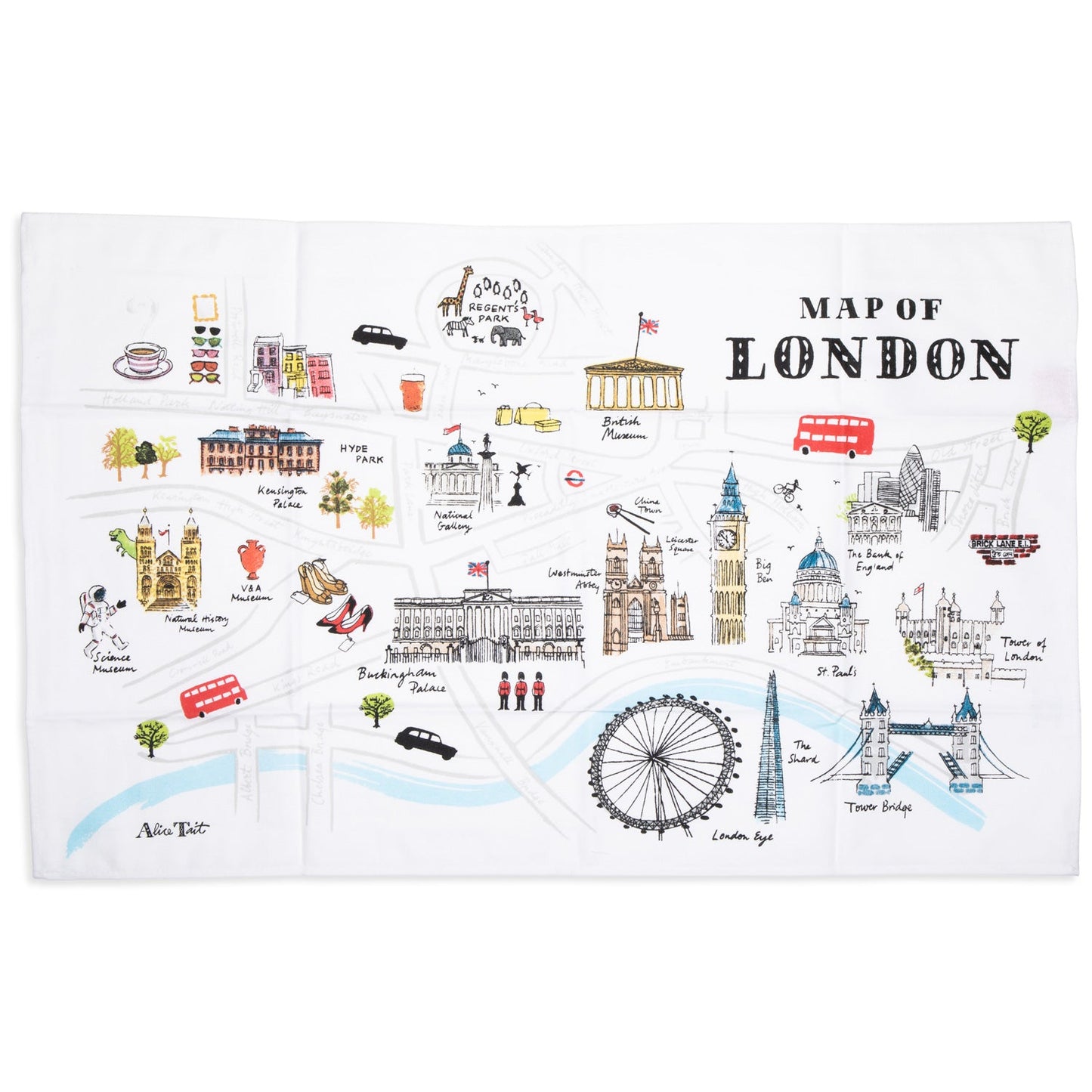 Alice Tait London Tea Towel