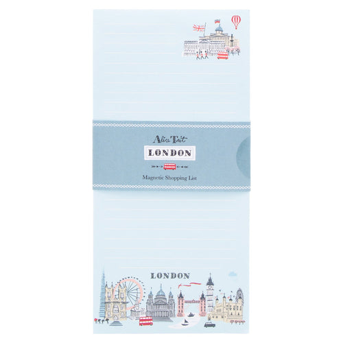 Alice Tait London Magnetic Shopping List Notepad