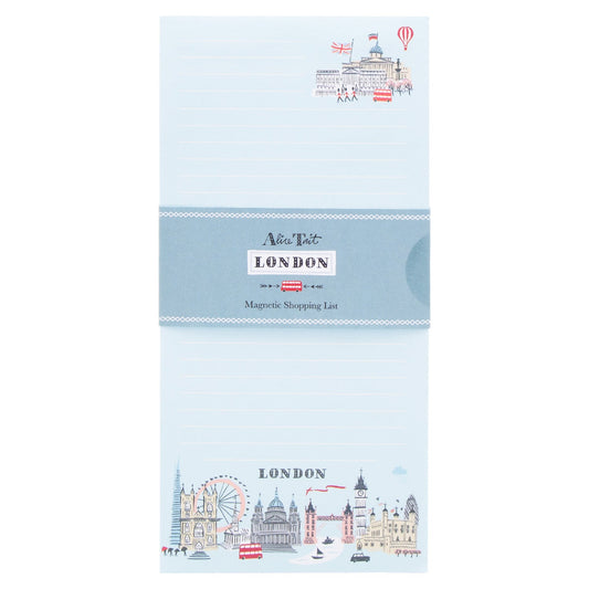 Alice Tait London Magnetic Shopping List Notepad