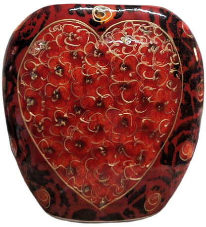 Anita Harris Valentines Vase 12cm