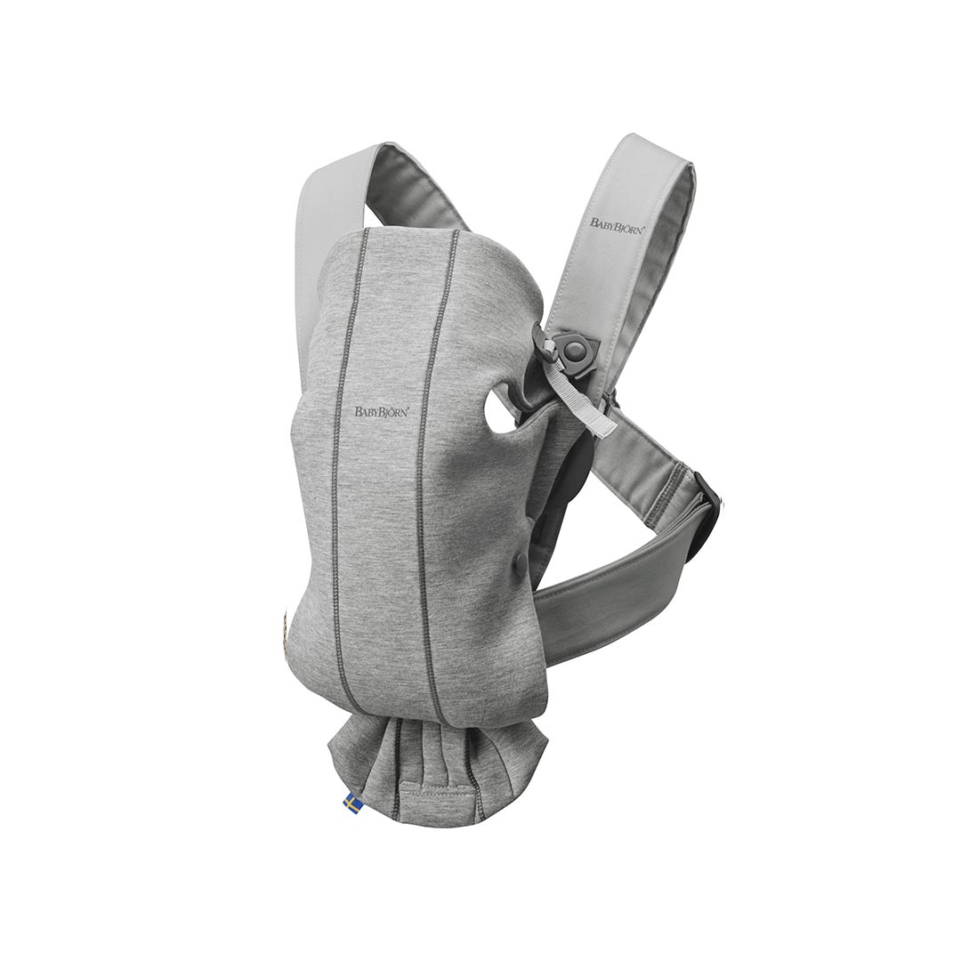 BabyBjörn Baby Carrier Mini - 3D Jersey - Light Grey