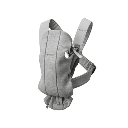 BabyBjörn Baby Carrier Mini - 3D Jersey - Light Grey
