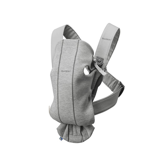 BabyBjörn Baby Carrier Mini - 3D Jersey - Light Grey