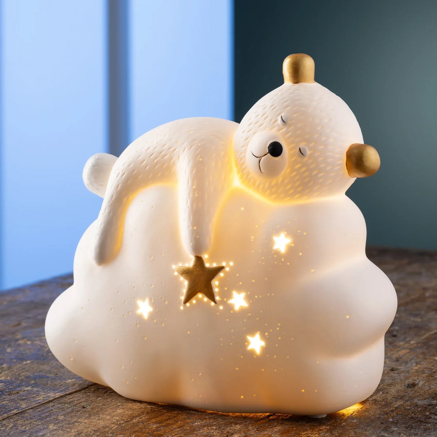 Belleek Living Bedtime Bear Luminaire