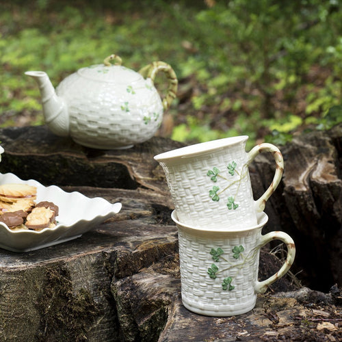 Belleek Shramrock Mug
