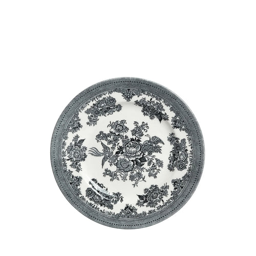 Burleigh Black & White Asiatic Pheasants Plate 17.5cm/7"