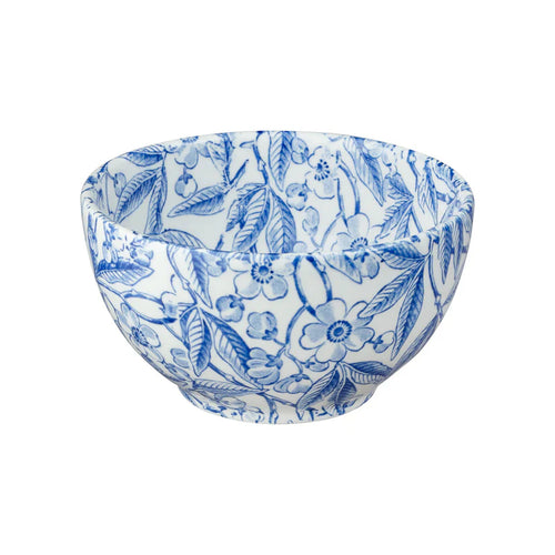 Burleigh Blue Prunus Mini Footed Bowl 12cm