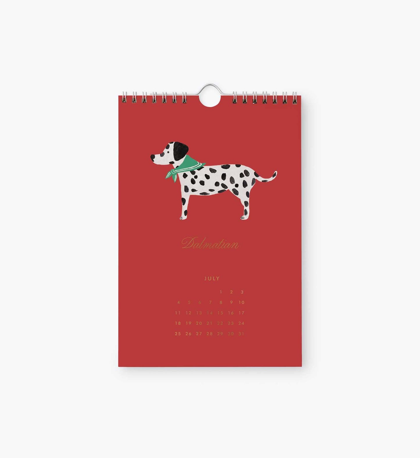 2027 Kitchen Calendar - Dog of the Month