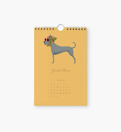 2027 Kitchen Calendar - Dog of the Month