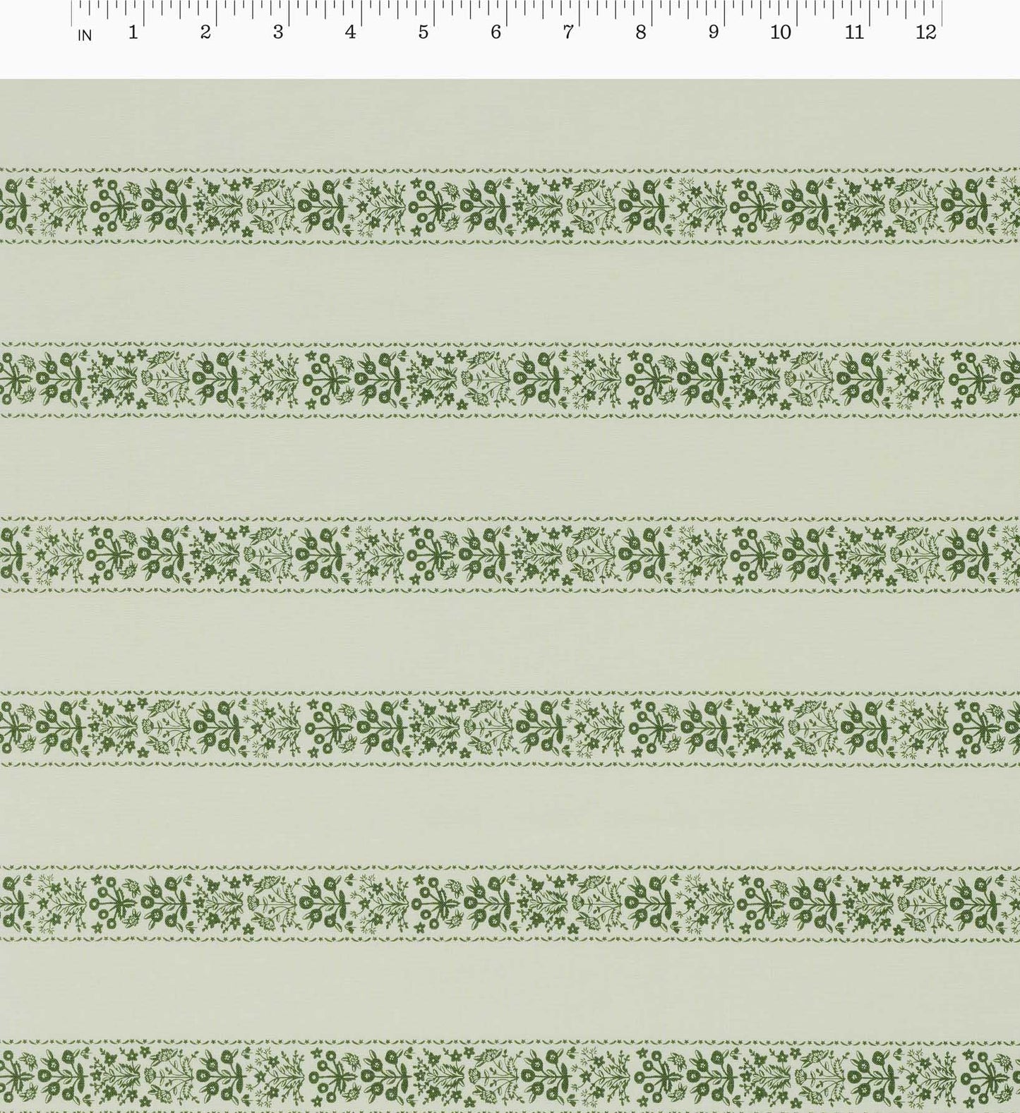 Estee Stripe Cotton Fabric - Cream