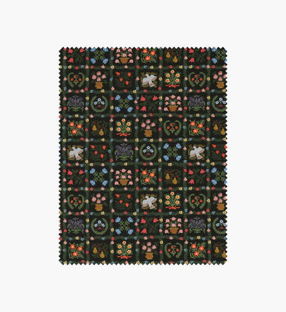 Helena Cotton Fabric - Black