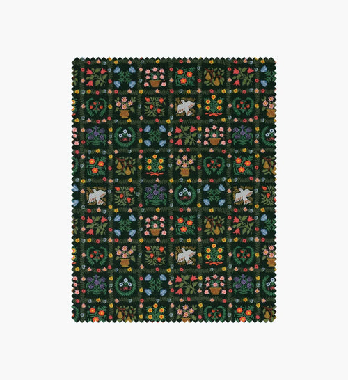 Helena Cotton Fabric - Evergreen