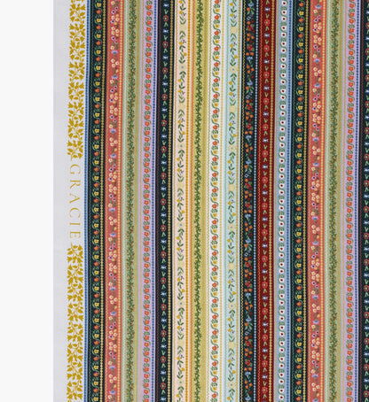 Gemma Cotton Metallic Fabric - Multi