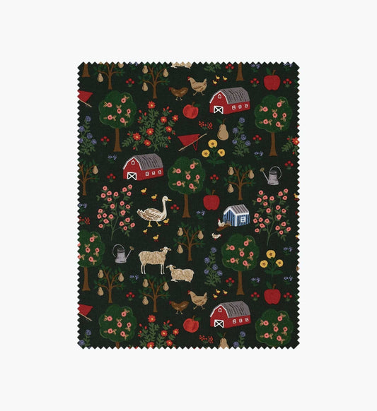Farmhouse Cotton Fabric - Evergreen