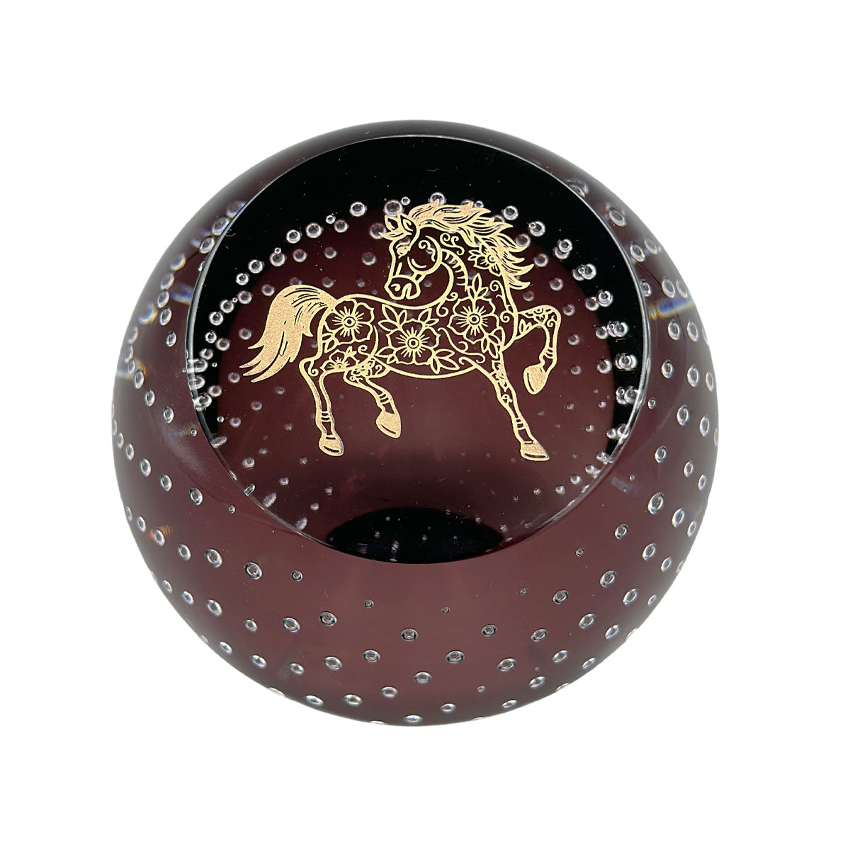 Caithness Year of the Horse Paperweight