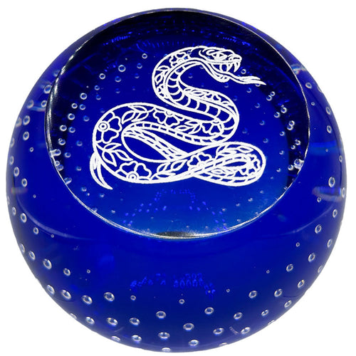 Caithness Year of the Snake Paperweight