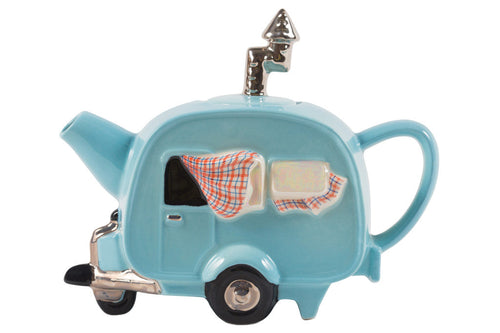 Ceramic Inspirations Caravan Blue Medium Teapot