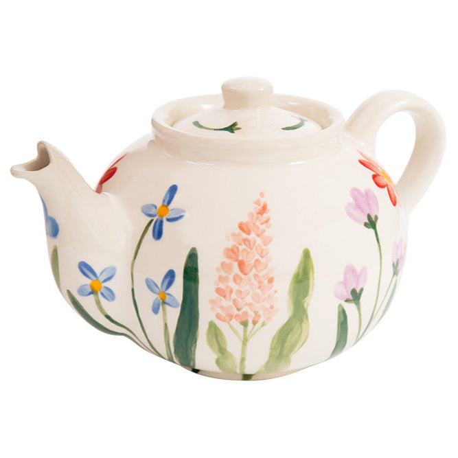 Ceramic Inspirations Wild Flower Medium Betty Teapot