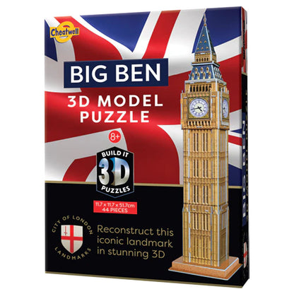 Cheatwell Big Ben 3D Model Puzzle
