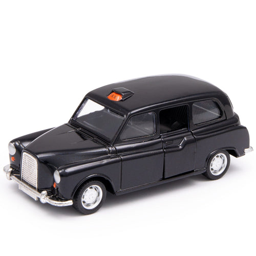 Die Cast Pull-Back London Black Taxi Model Toy