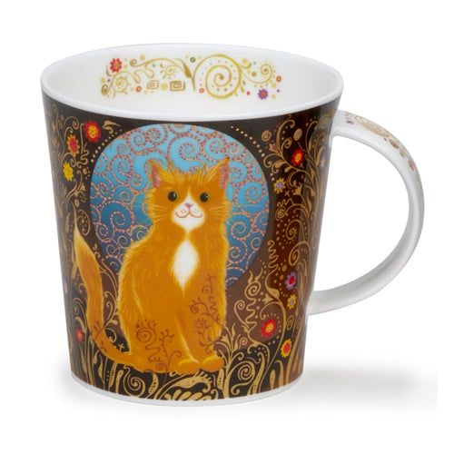 Dunoon Celestial Cats Ginger Cat Mug