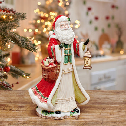 Fitz and Floyd Santa Brings Gifts